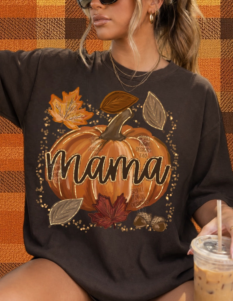 Mama Fall Pumpkin